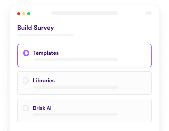Brisk® AI Market Research Platform Dashboard